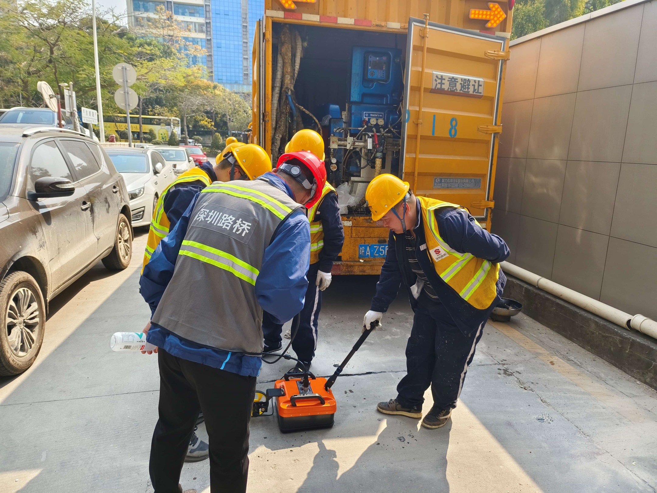 深圳市政道路塌陷处置 